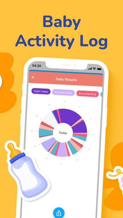 Baby Tracker & Breast Feeding Captura de pantalla de la aplicación #3