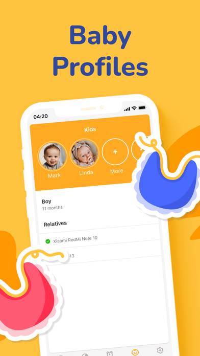 Baby Tracker & Breast Feeding Captura de pantalla de la aplicación #4