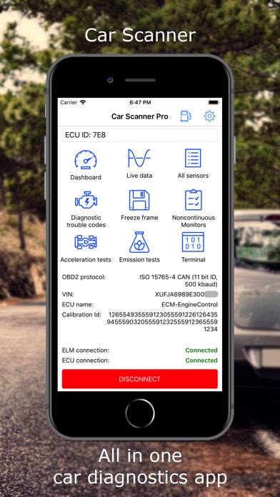 Car Scanner ELM OBD2 App screenshot #1