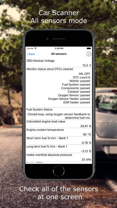 Car Scanner ELM OBD2 Скриншот приложения #3