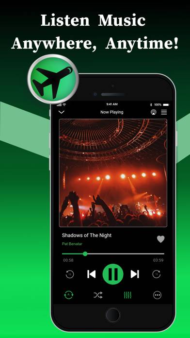 Offline Music Player Schermata dell'app #1