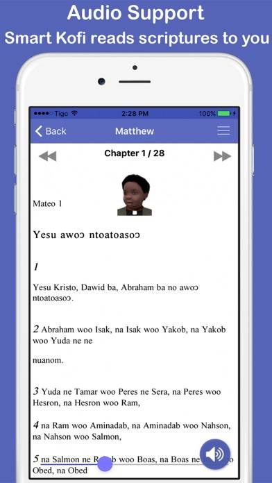 Twi & English Bible Pro Schermata dell'app #4