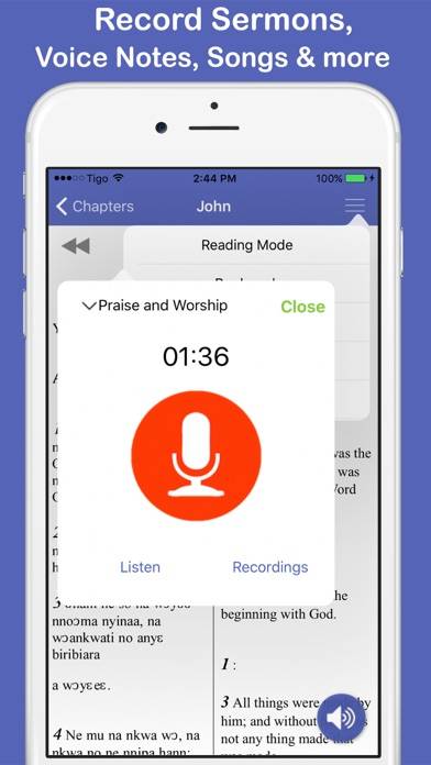Twi & English Bible Pro Schermata dell'app #5