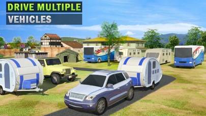 Camping Truck Simulator: Expert Car Driving Test Captura de pantalla de la aplicación #1