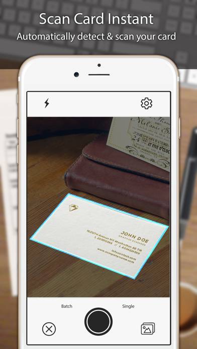 Business Card Scanner Pro Captura de pantalla de la aplicación #5