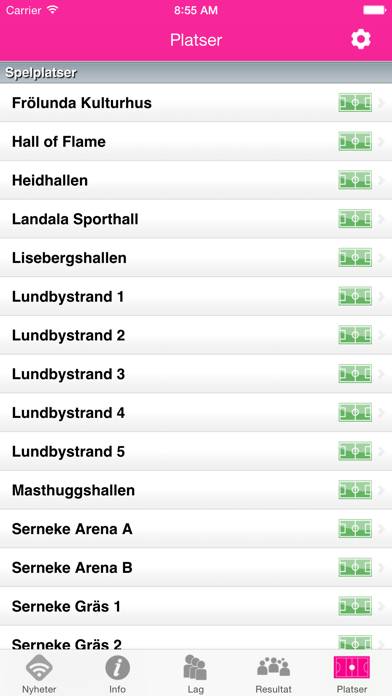 Göteborg Cup Handboll App skärmdump