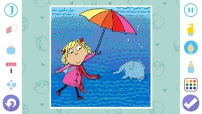 Charlie and Lola Colouring skärmdump av spelet