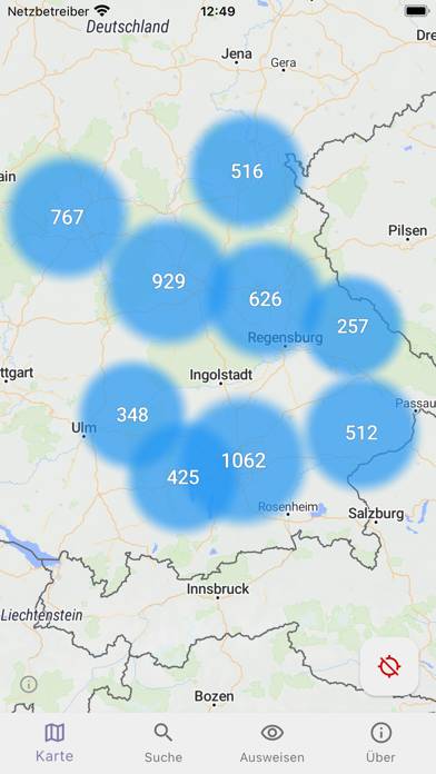 Ehrenamtskarte Bayern App-Screenshot