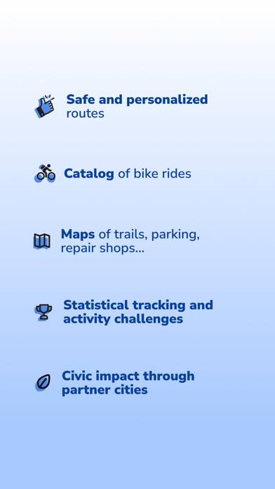 Geovelo : bike GPS Capture d'écran de l'application #2