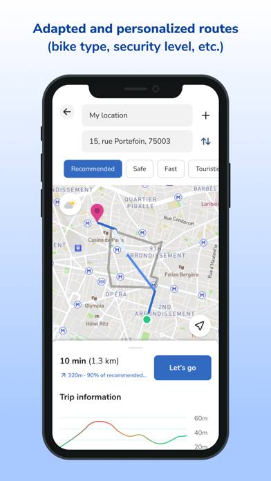 Geovelo : bike GPS App screenshot #3