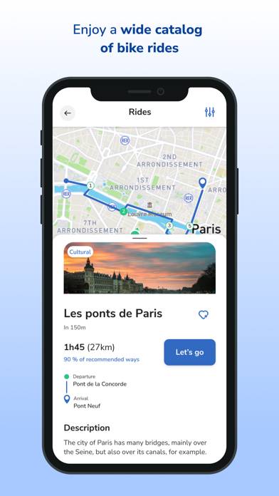 Geovelo : bike GPS Capture d'écran de l'application #4