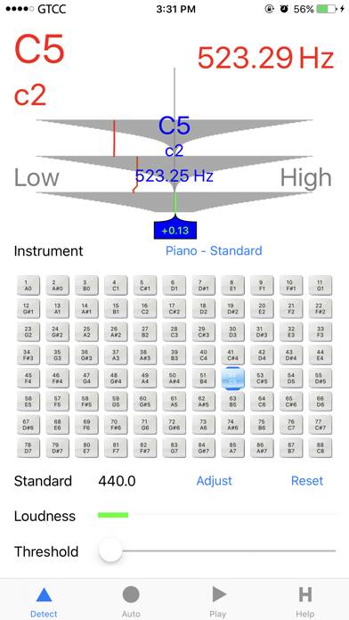 Accurate Piano Tuner Schermata dell'app #1