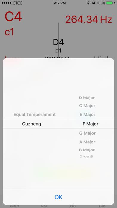 Accurate Guzheng Tuner App screenshot #4