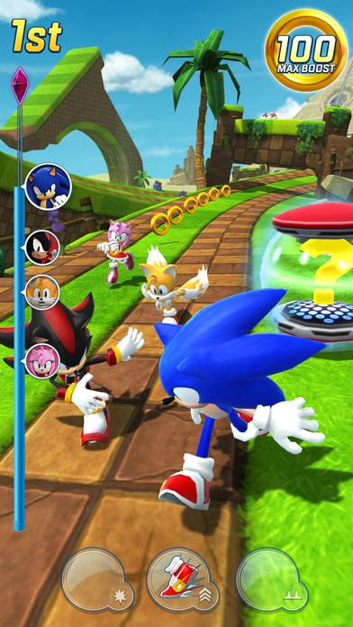 Sonic Forces PvP Racing Battle Captura de pantalla de la aplicación #2