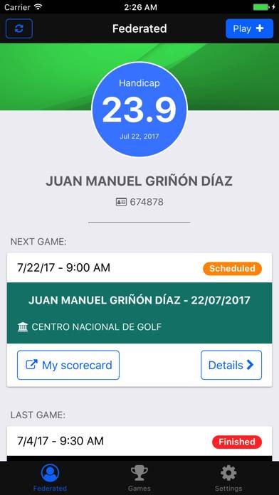 golfdirecto Play screenshot