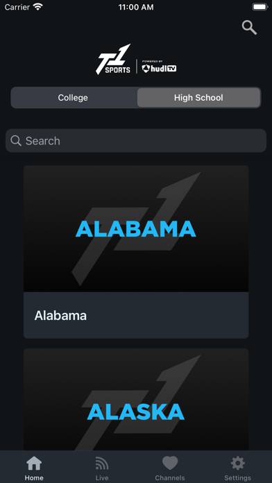 Team1Sports App screenshot