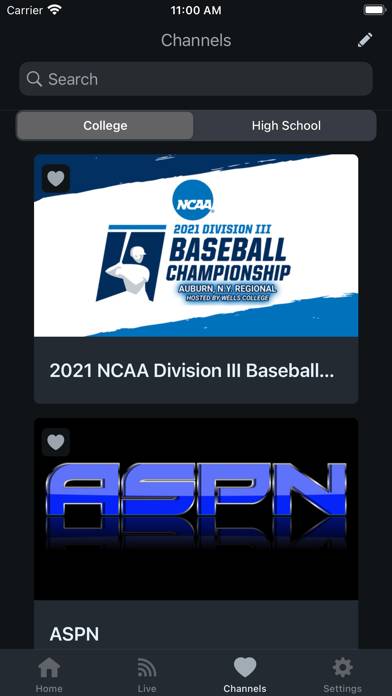 Team1Sports App screenshot