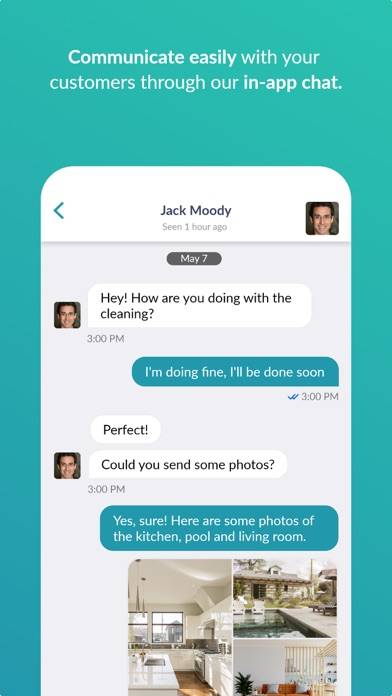 Turno Cleaners App screenshot