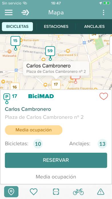 BiciMAD App screenshot #4