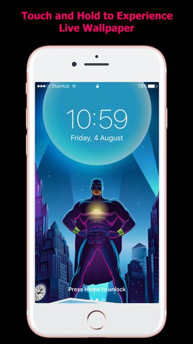 HD Live Wallpapers for iPhones captura de pantalla #3