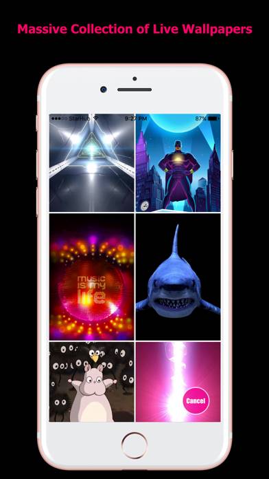 HD Live Wallpapers for iPhones captura de pantalla #4