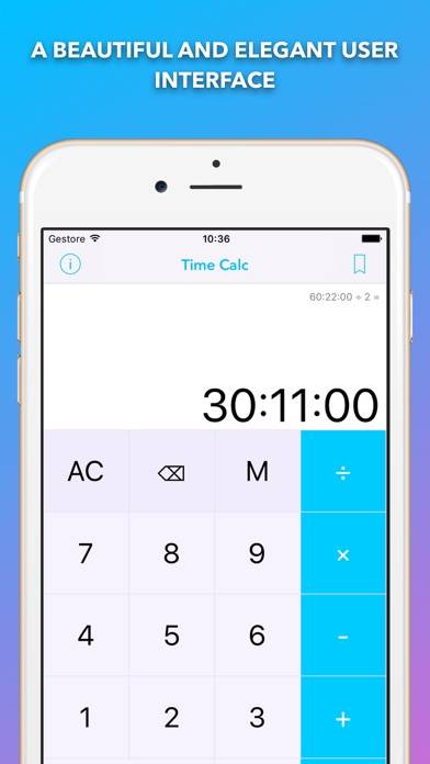 Time Calc Pro Schermata dell'app #3