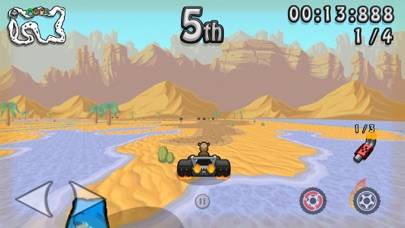 Wacky Wheels HD Kart Racing App screenshot #1