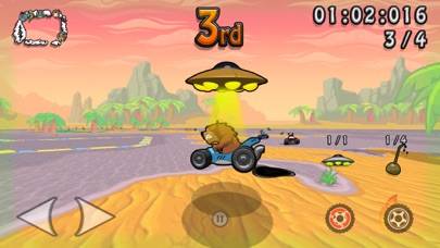 Wacky Wheels HD Kart Racing App screenshot #3