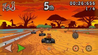 Wacky Wheels HD Kart Racing App screenshot #5
