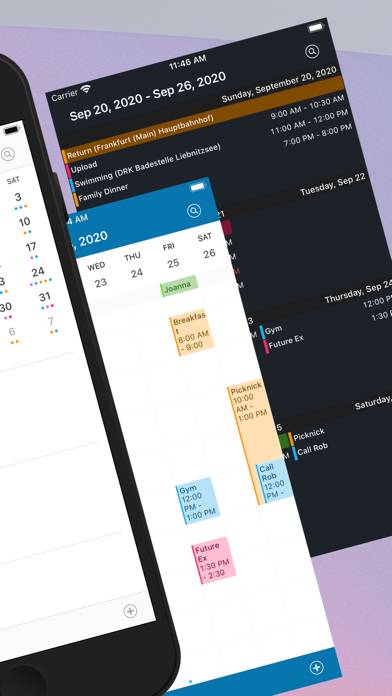 Calendar 366: Events & Tasks Captura de pantalla de la aplicación #2