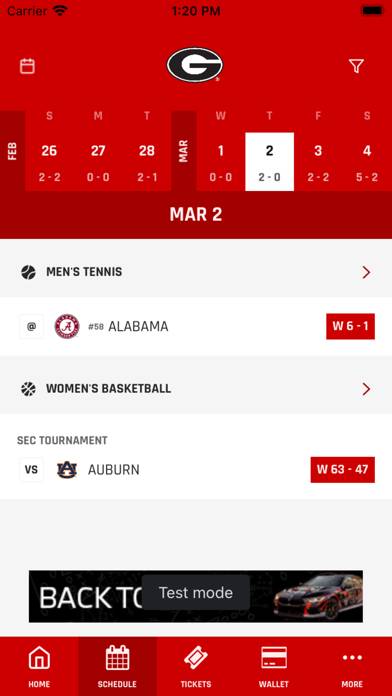 Georgia Bulldogs App screenshot #2