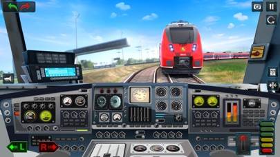Modern Train Driver Game 2023 Capture d'écran de l'application #1