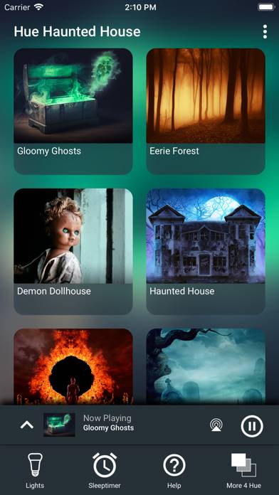 Hue Haunted House App screenshot #1