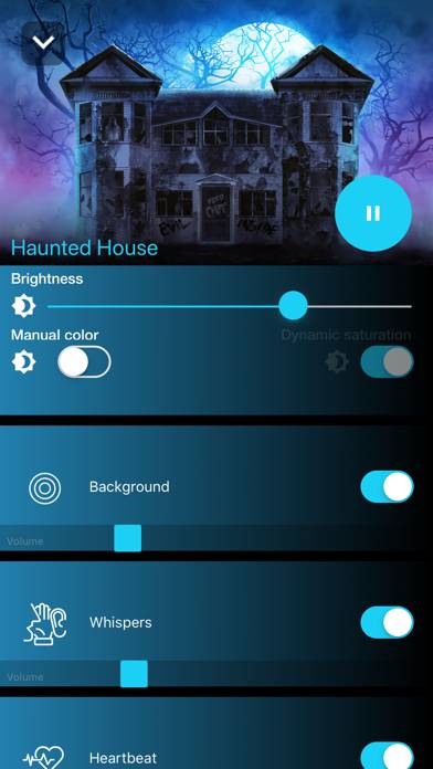 Hue Haunted House App screenshot #4