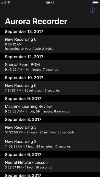 Aurora Recorder App screenshot #2