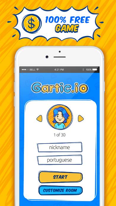 Gartic.io App skärmdump #1