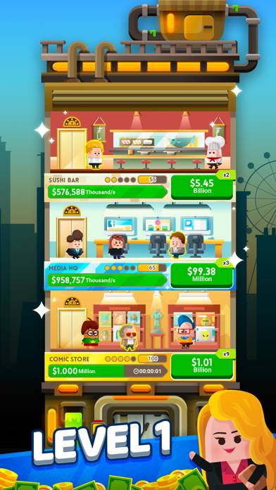 Cash, Inc. Fame & Fortune Game capture d'écran