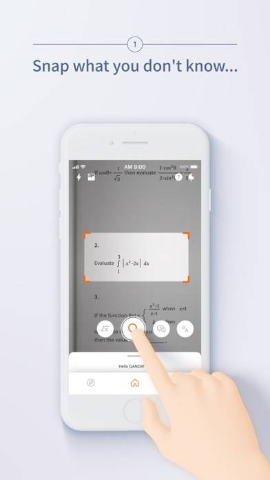 QANDA: AI Homework Assistant App screenshot