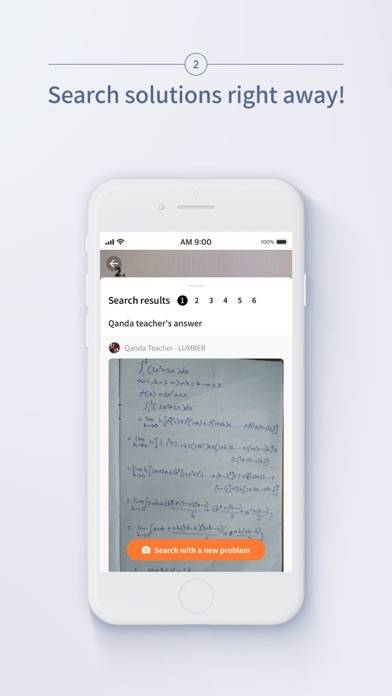 QANDA: AI Homework Assistant App screenshot