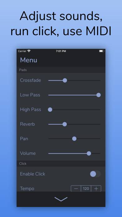 AutoPad  Ambient Pad Loops Schermata dell'app #5