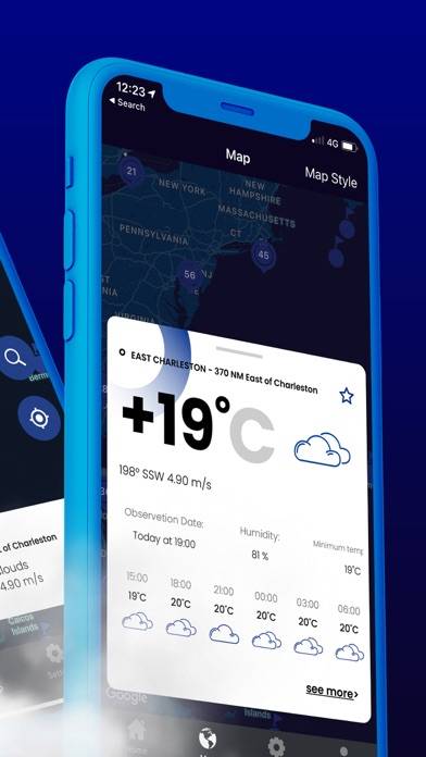 NOAA Marine Weather Pro App screenshot