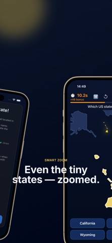 Guess the US State Kids game screenshot