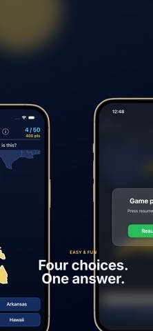 Guess the US State Kids game screenshot