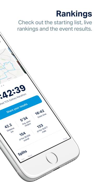 TCS Sydney Marathon App screenshot