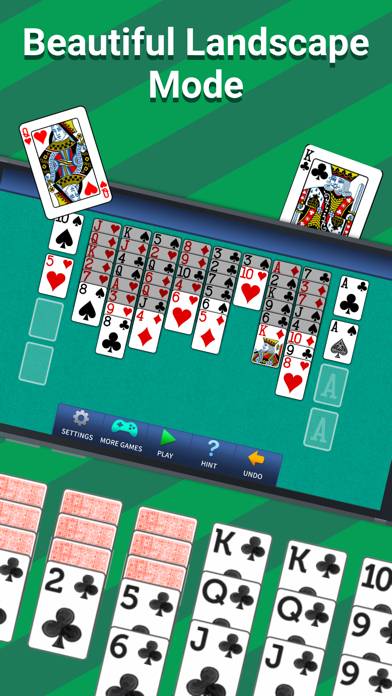 FreeCell Solitaire Classic. App screenshot #4