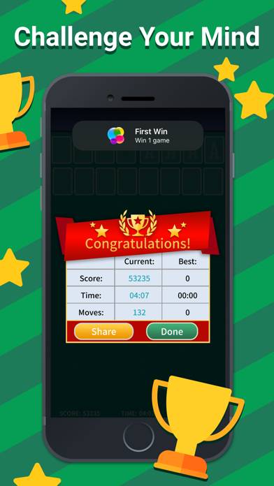 FreeCell Solitaire Classic. App screenshot #6