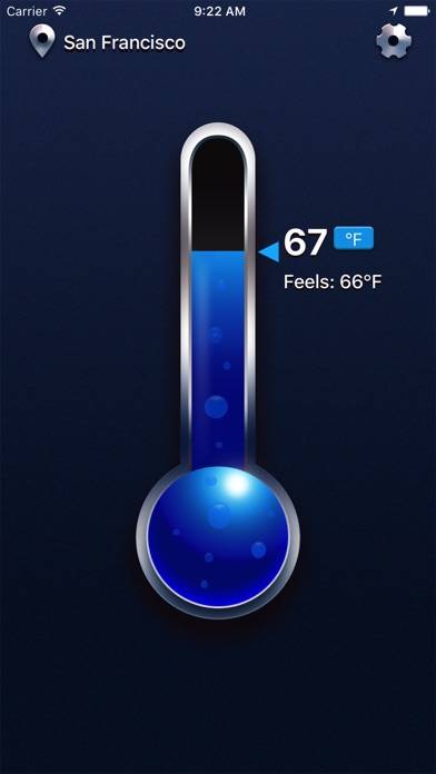 Real Thermometer Capture d'écran de l'application #1