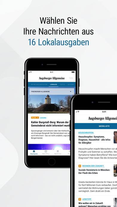 Augsburger Allgemeine News App-Screenshot #2