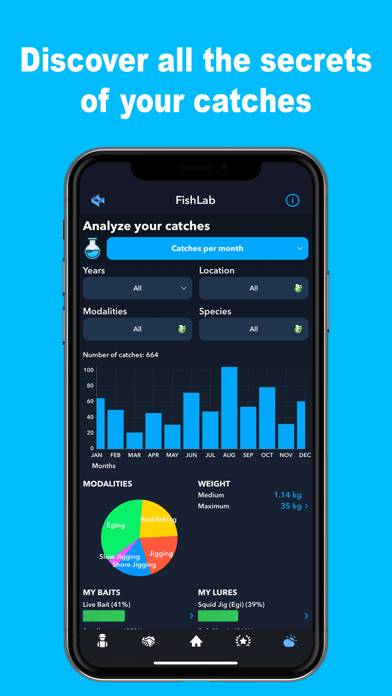 WeFish | Fishing Activity Captura de pantalla de la aplicación #4