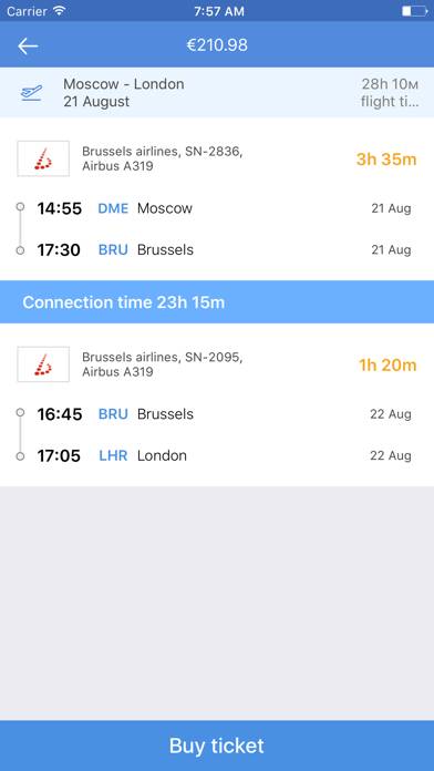 City.Travel  Cheap Flights App screenshot #3